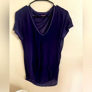 Mudd Y2K lightweight sheer top